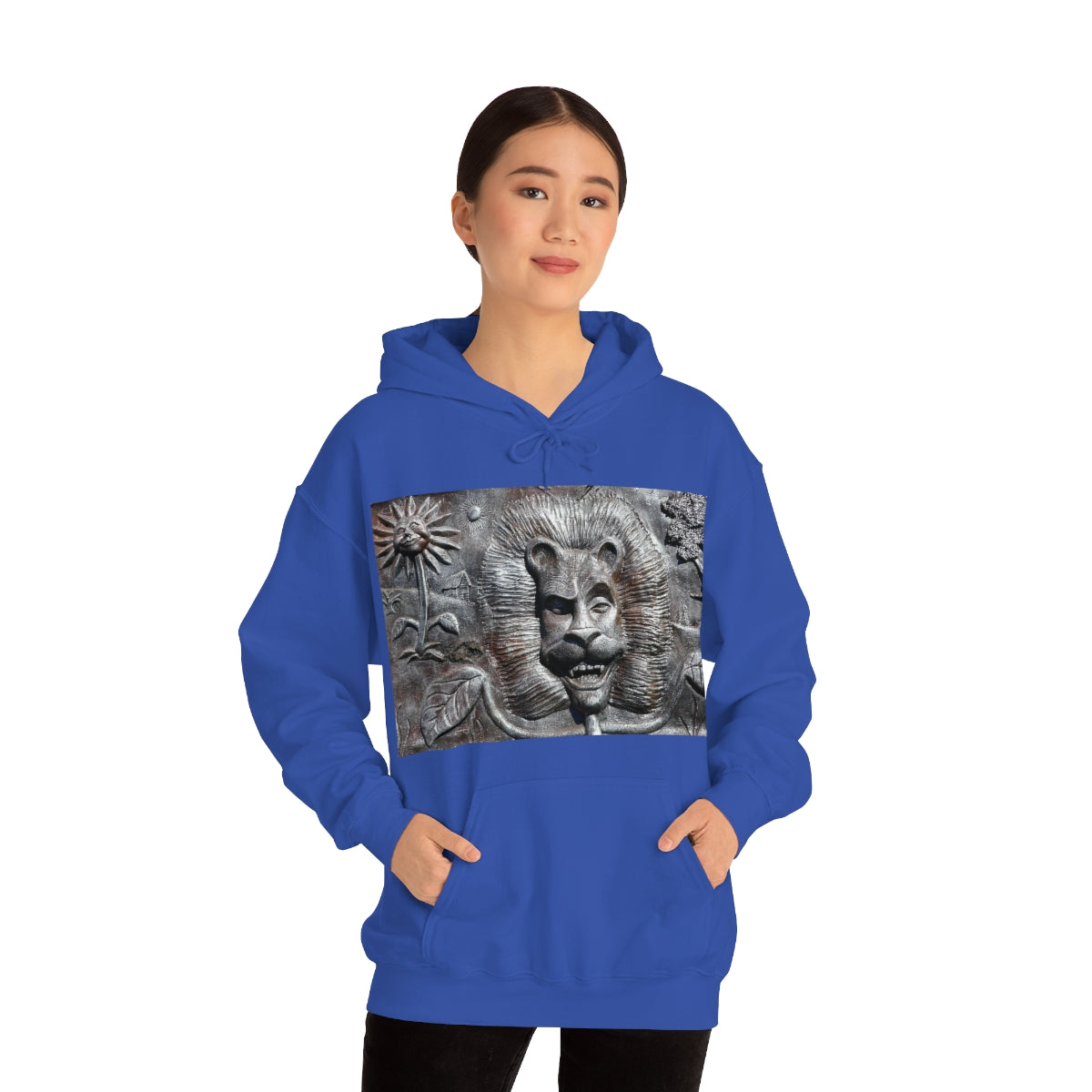 Lion's Friends Forever - Unisex Heavy Blend Hooded Sweatshirt - Fry1Productions