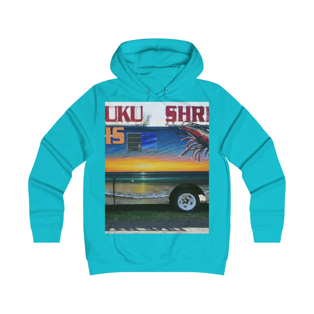 "Fumis Aloha" - Girlie College Hoodie - Fry1Productions