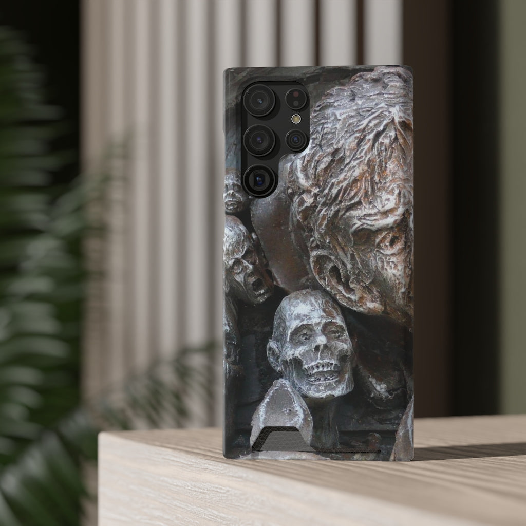"Waiting for the King" - Galaxy S22 S21 & iPhone 13 Case With Card Holder - Fry1Productions
