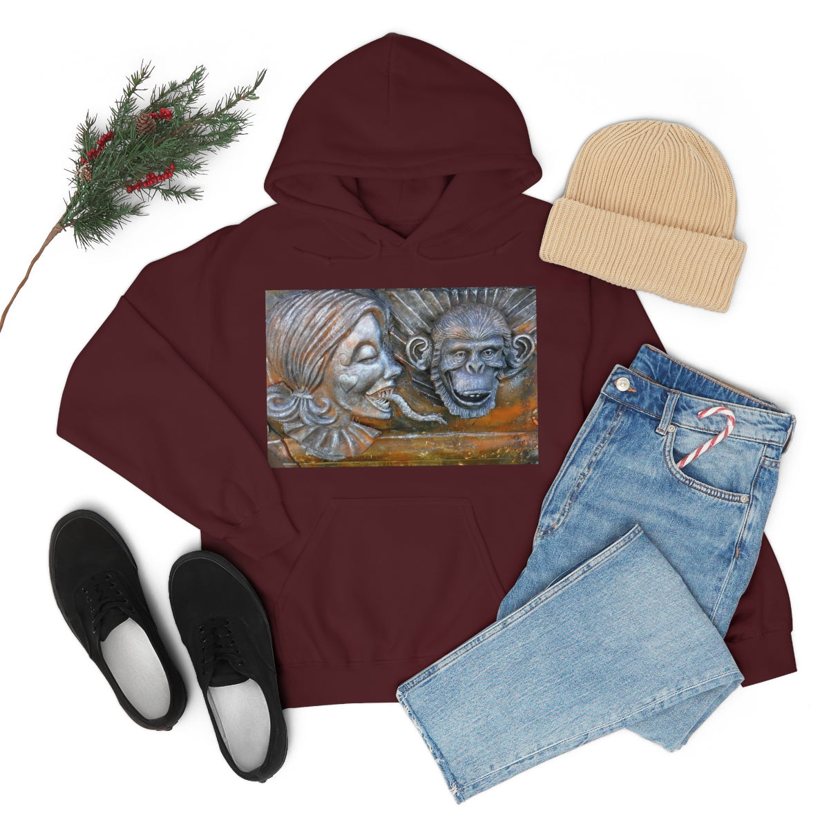 Snakily Speaking - Unisex Heavy Blend Hooded Sweatshirt - Fry1Productions