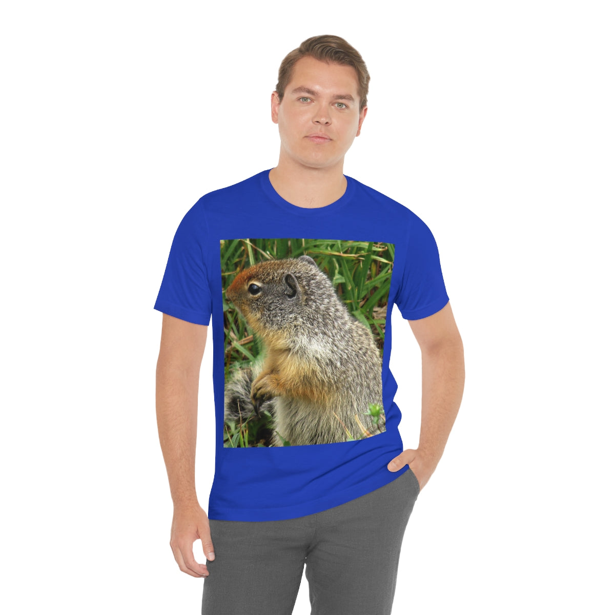 Inquisitive Stare - Unisex Jersey Short Sleeve T-Shirt - Fry1Productions