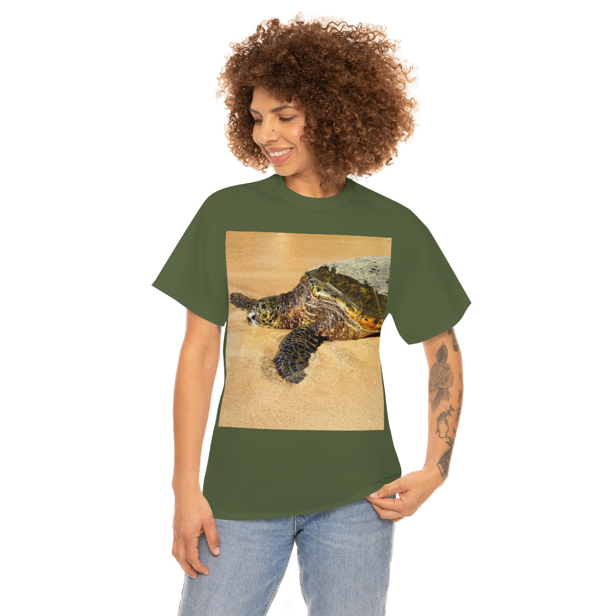 Glistening Journey - Unisex Heavy Cotton Tee - Fry1Productions
