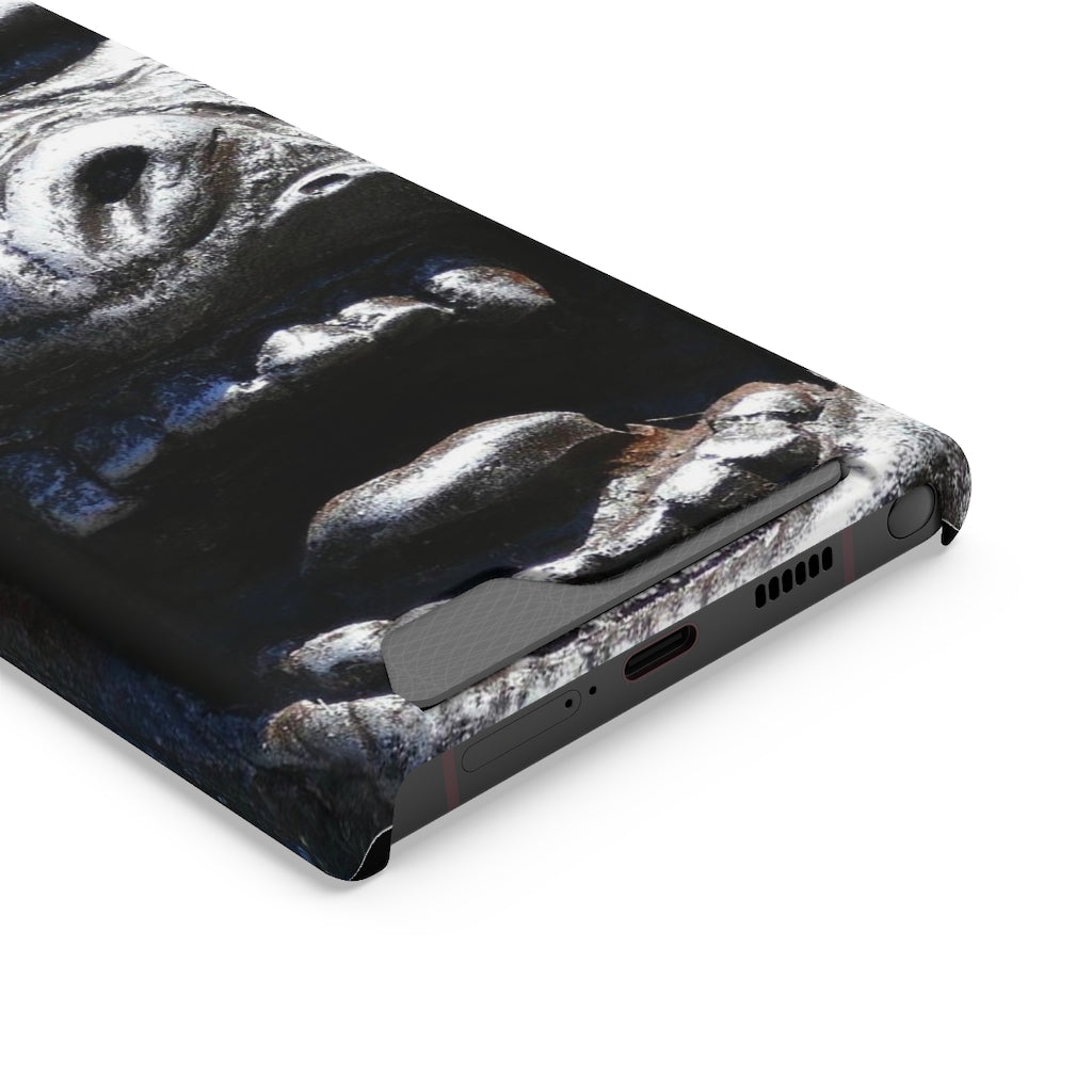 "Frenzy Scream" - Galaxy S22 S21 & iPhone 13 Case With Card Holder - Fry1Productions