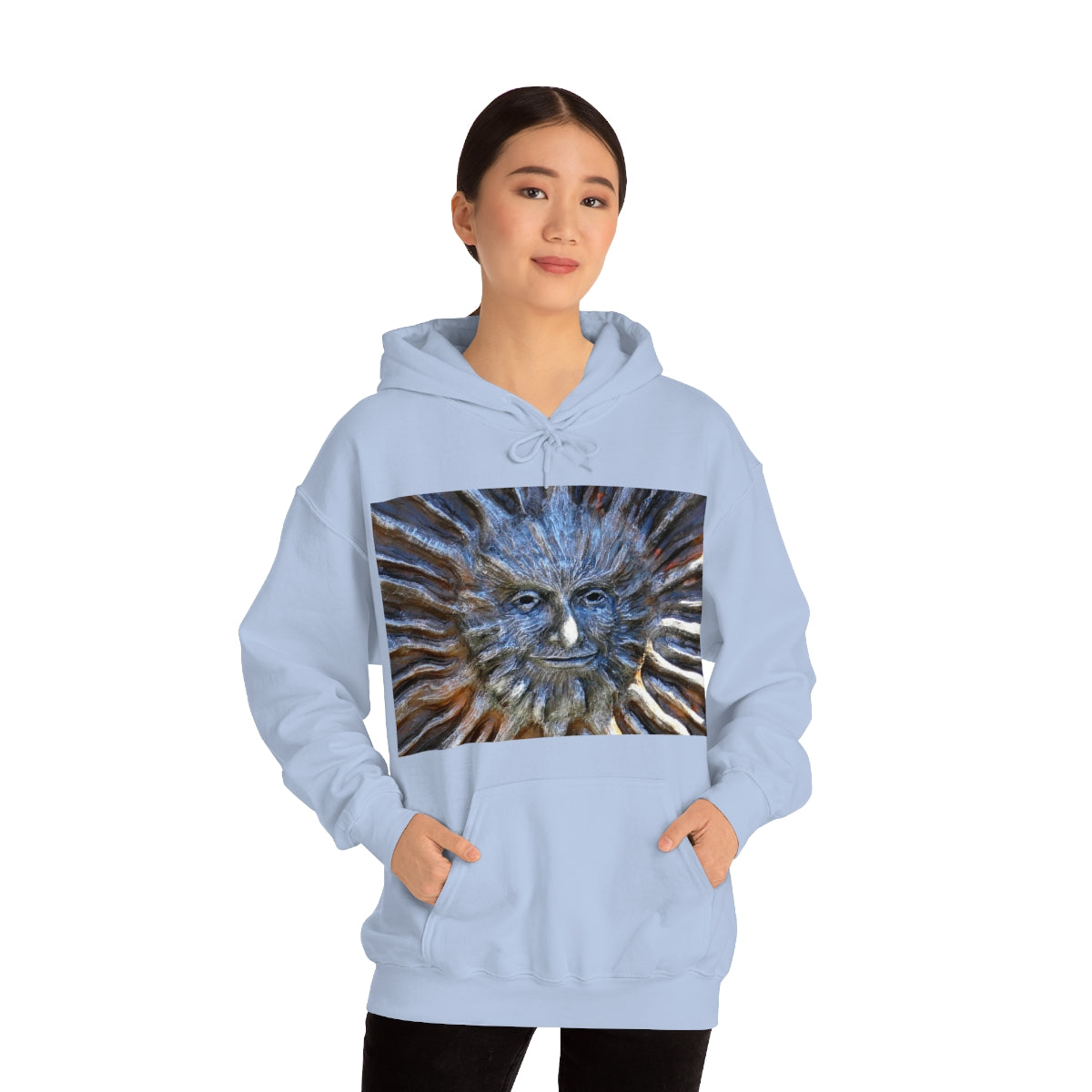 Sun God - Unisex Heavy Blend Hooded Sweatshirt - Fry1Productions