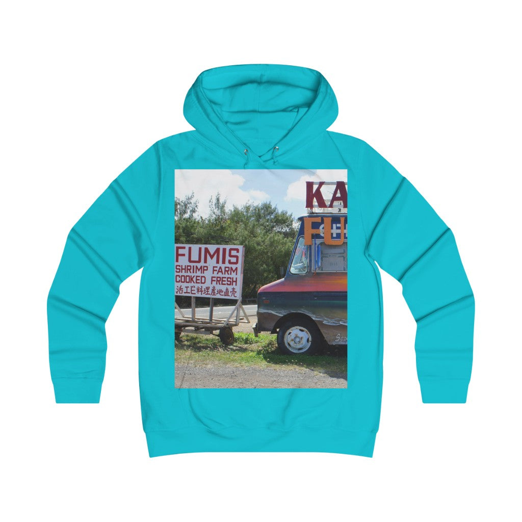 Aloha Keanu - Girlie College Hoodie - Fry1Productions