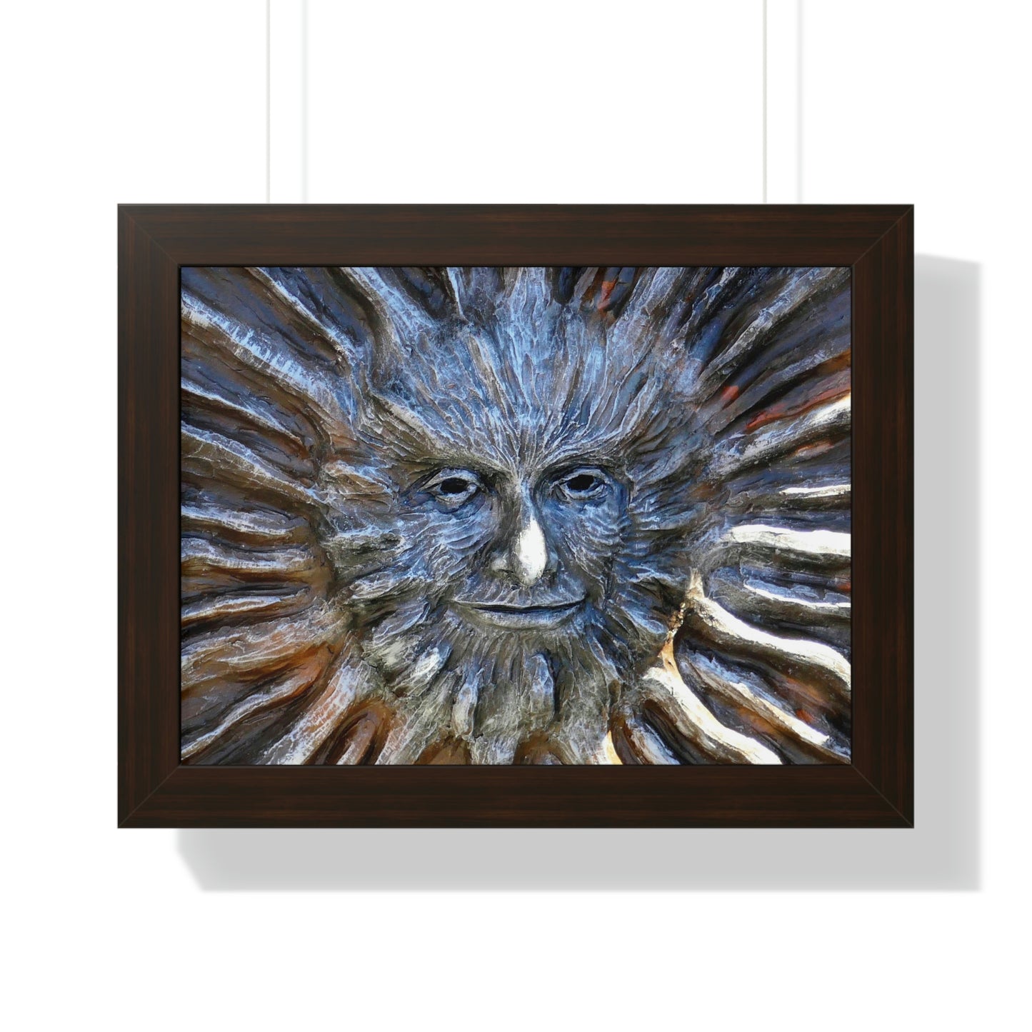 Sun God - Framed Horizontal Poster - Fry1Productions