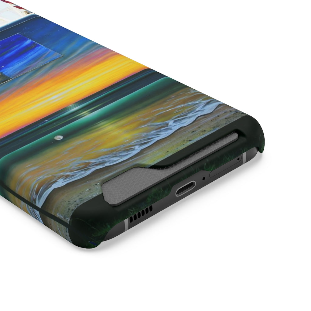 "Fumis Aloha" - Galaxy S22 S21 & iPhone 13 Case With Card Holder - Fry1Productions