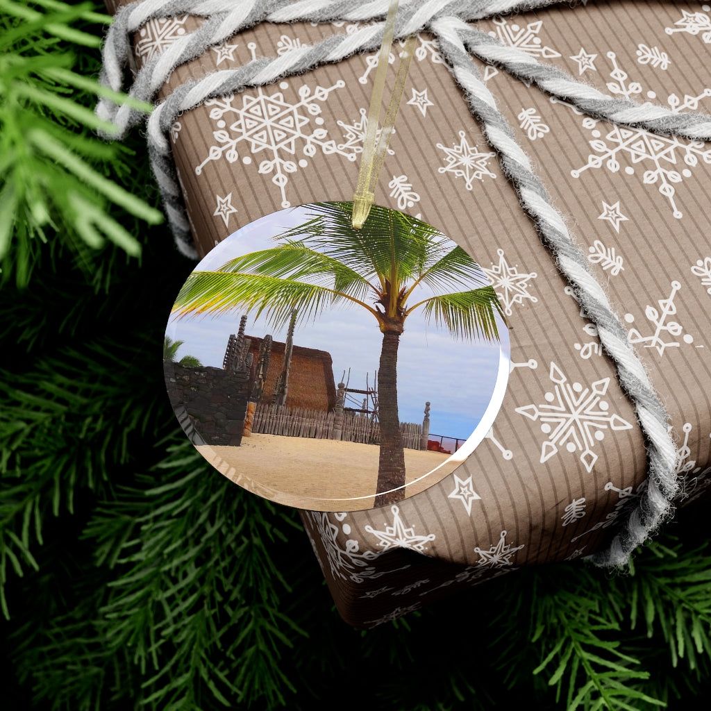 Florescence Hale O Keawe - Glass Ornament - Fry1Productions