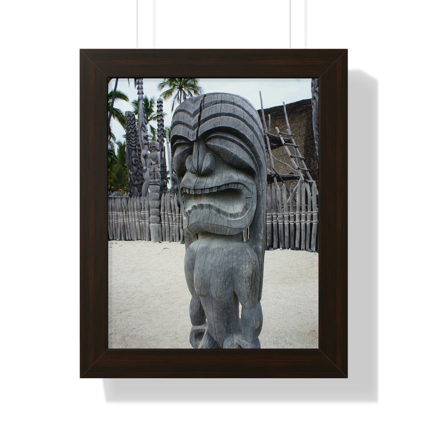 Fierce Guardian - Framed Vertical Poster - Fry1Productions