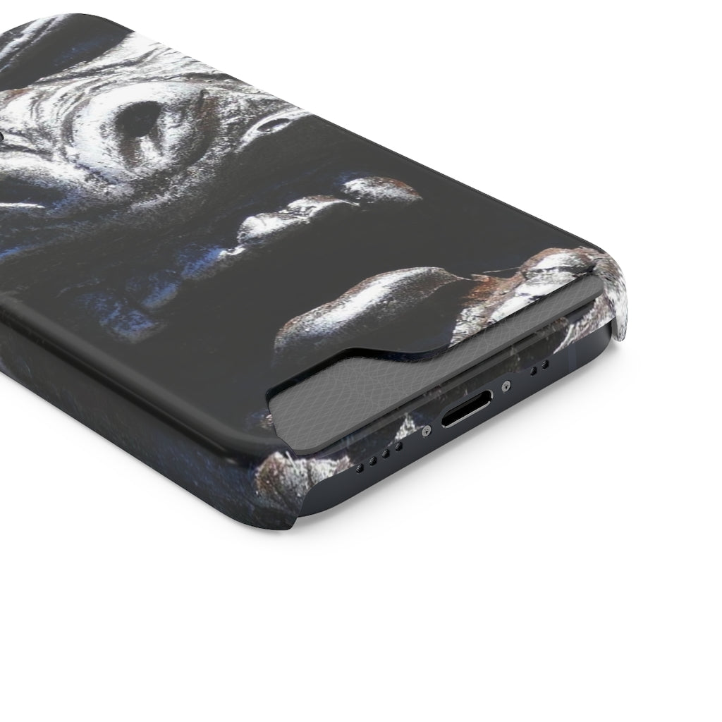"Frenzy Scream" - Galaxy S22 S21 & iPhone 13 Case With Card Holder - Fry1Productions