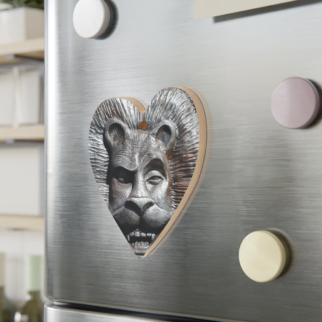 Lion's Friends Forever - Wooden Christmas Ornaments - Fry1Productions