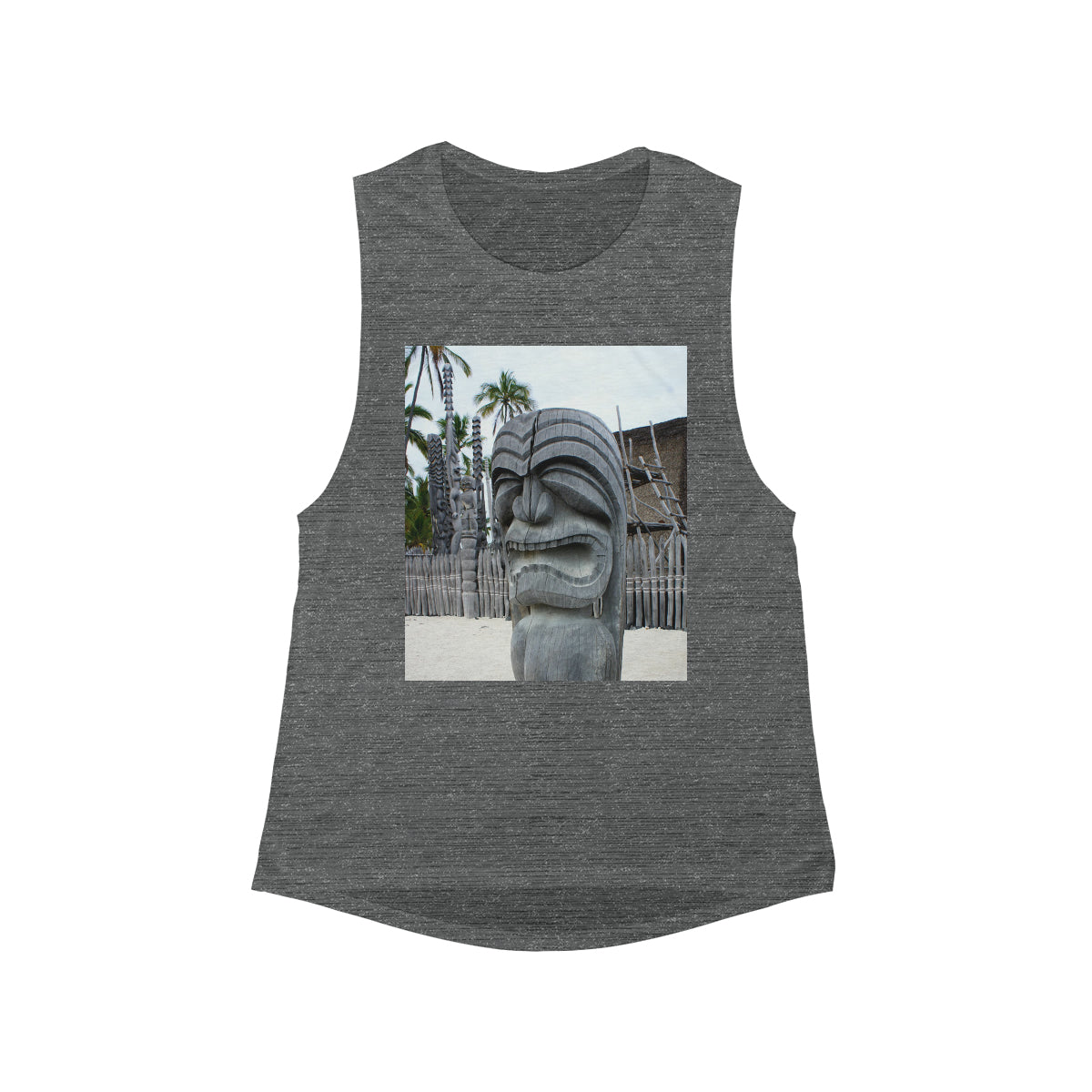 Fierce Guardian - Women's Flowy Scoop Muscle Tank - Fry1Productions