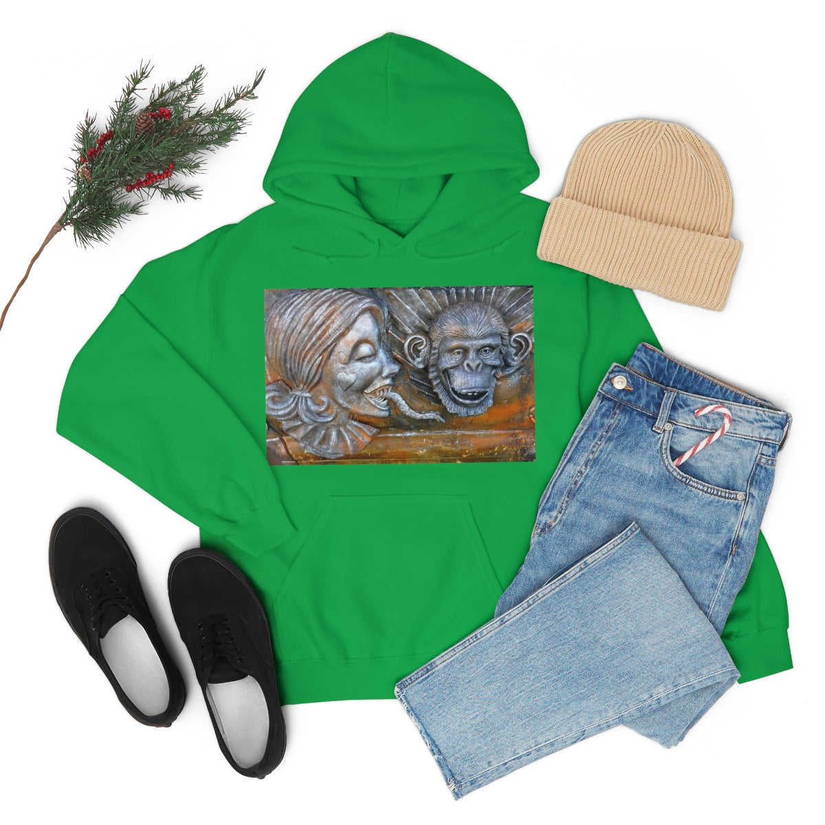 Snakily Speaking - Unisex Heavy Blend Hooded Sweatshirt - Fry1Productions