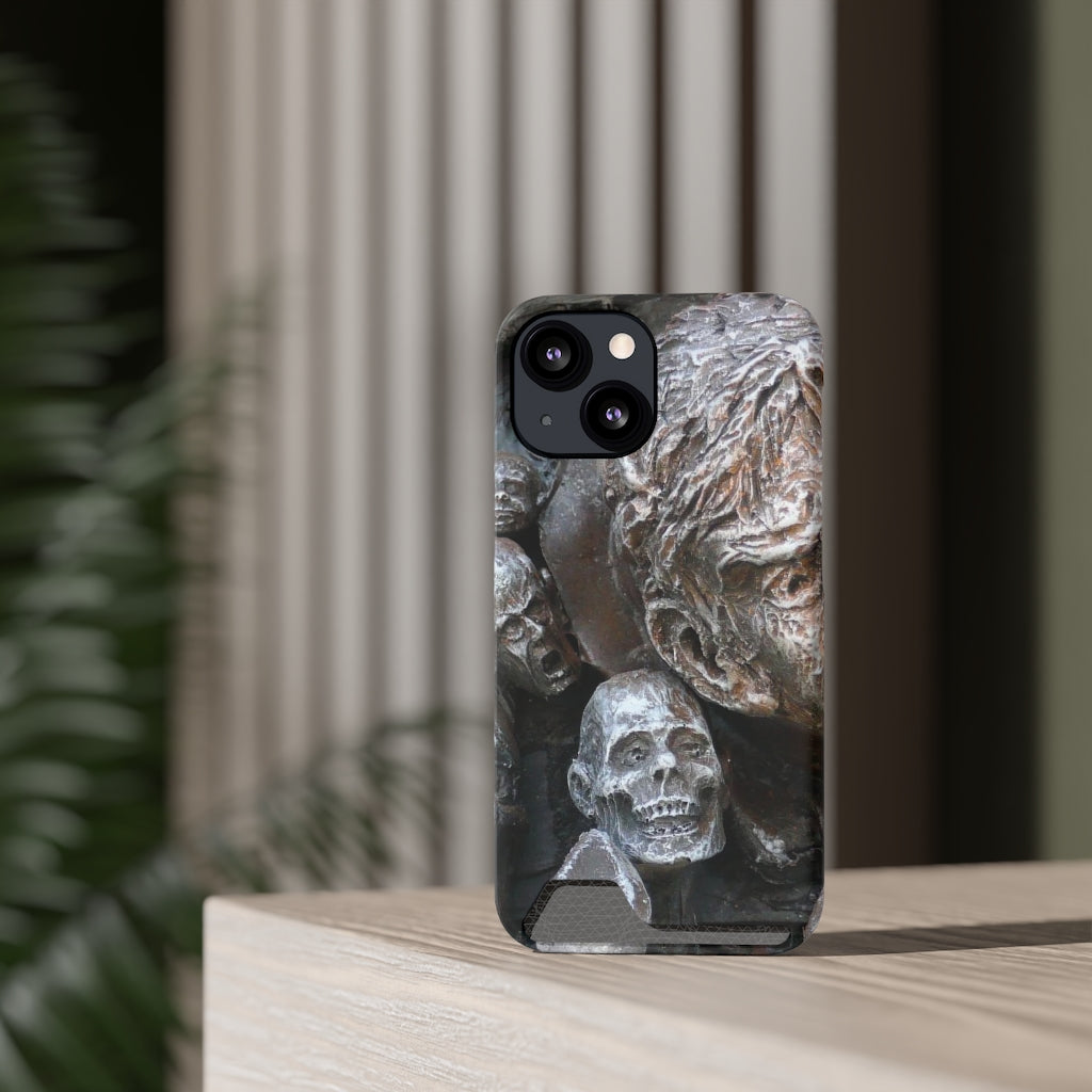 "Waiting for the King" - Galaxy S22 S21 & iPhone 13 Case With Card Holder - Fry1Productions