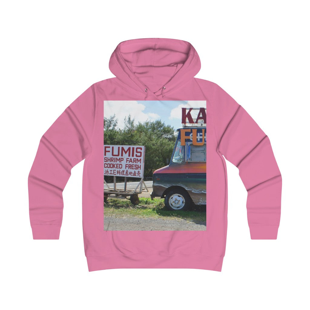 Aloha Keanu - Girlie College Hoodie - Fry1Productions