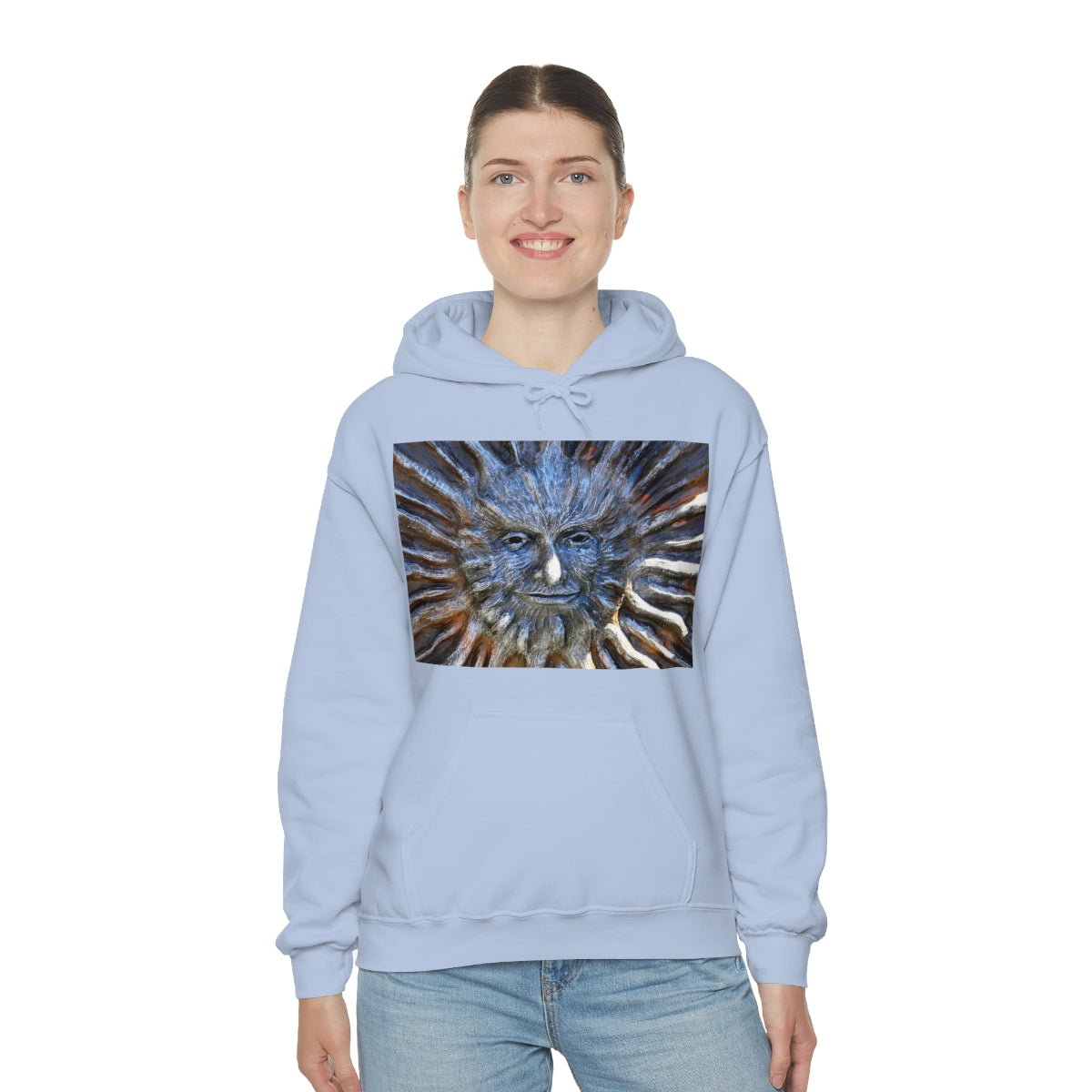 Sun God - Unisex Heavy Blend Hooded Sweatshirt - Fry1Productions