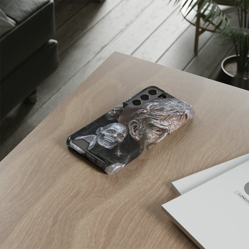 "Waiting for the King" - Galaxy S22 S21 & iPhone 13 Case With Card Holder - Fry1Productions