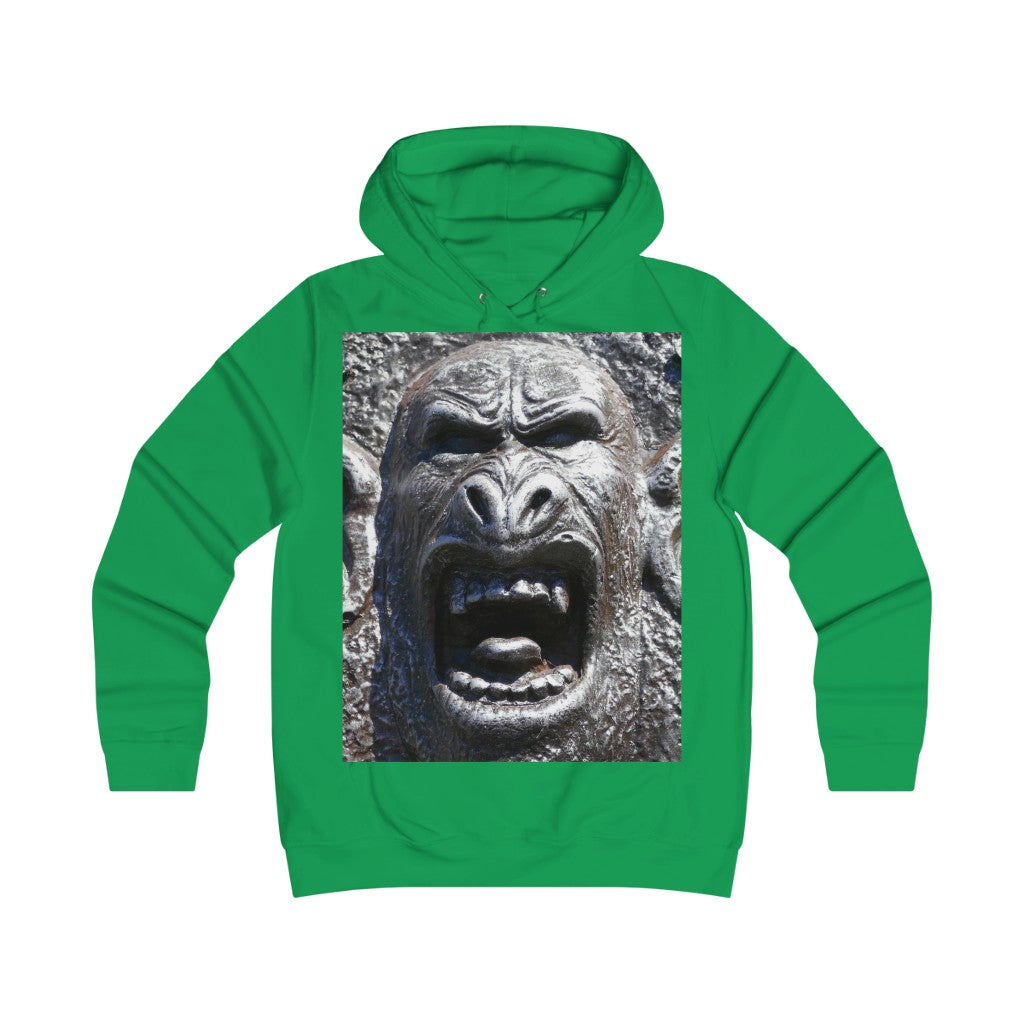 "Frenzy Scream" - Girlie College Hoodie - Fry1Productions
