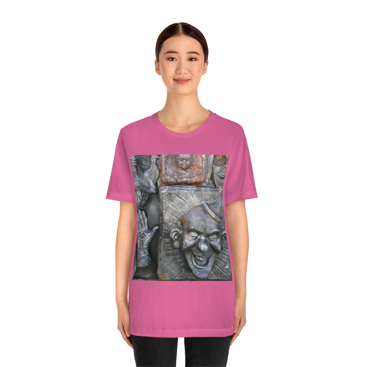 Cosmic Laughter - Unisex Jersey Short Sleeve T-Shirt - Fry1Productions