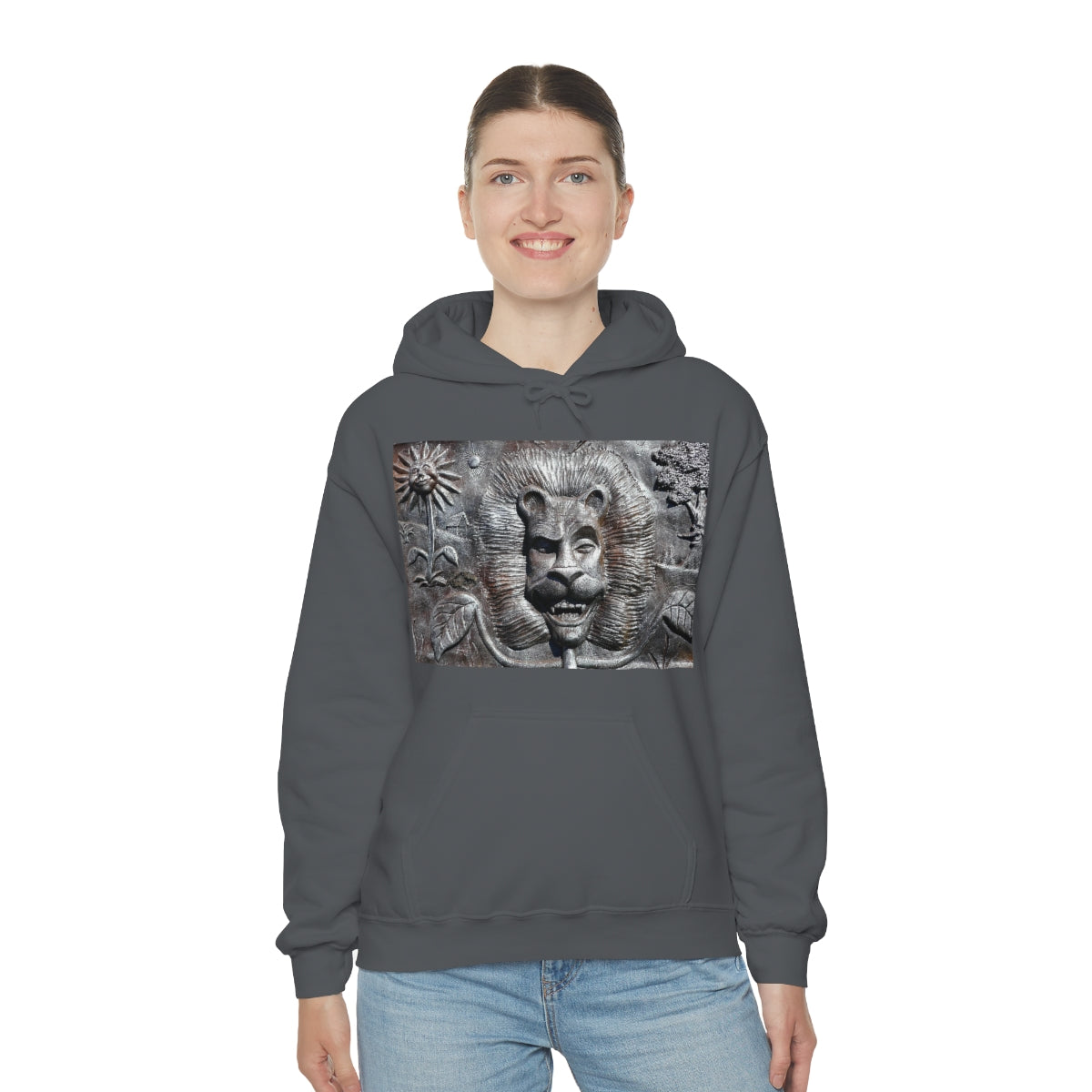 Lion's Friends Forever - Unisex Heavy Blend Hooded Sweatshirt - Fry1Productions
