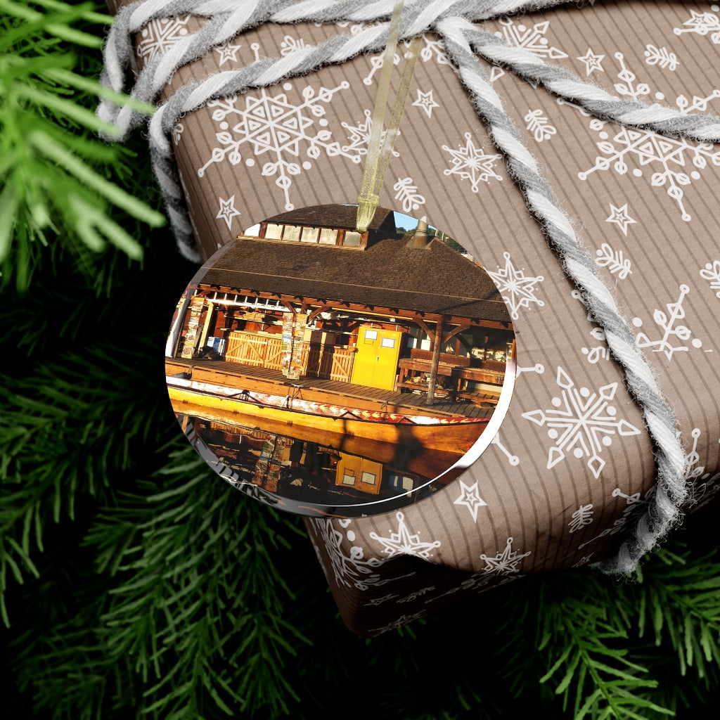 Q'il'bid Awe - Glass Ornament - Fry1Productions