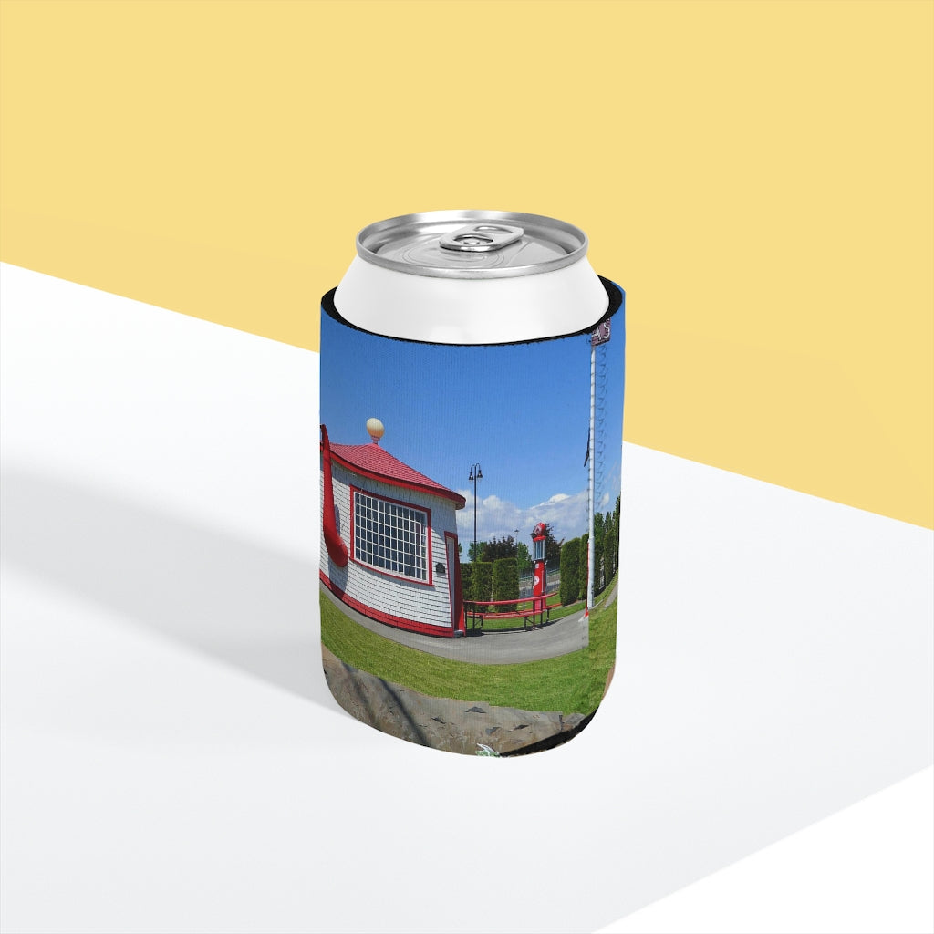 Teapot Dome Memorial Park - Can Cooler Neoprene Sleeve 12oz - Fry1Productions