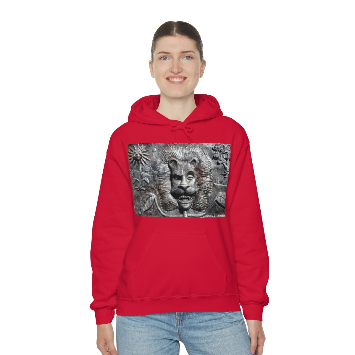 Lion's Friends Forever - Unisex Heavy Blend Hooded Sweatshirt - Fry1Productions