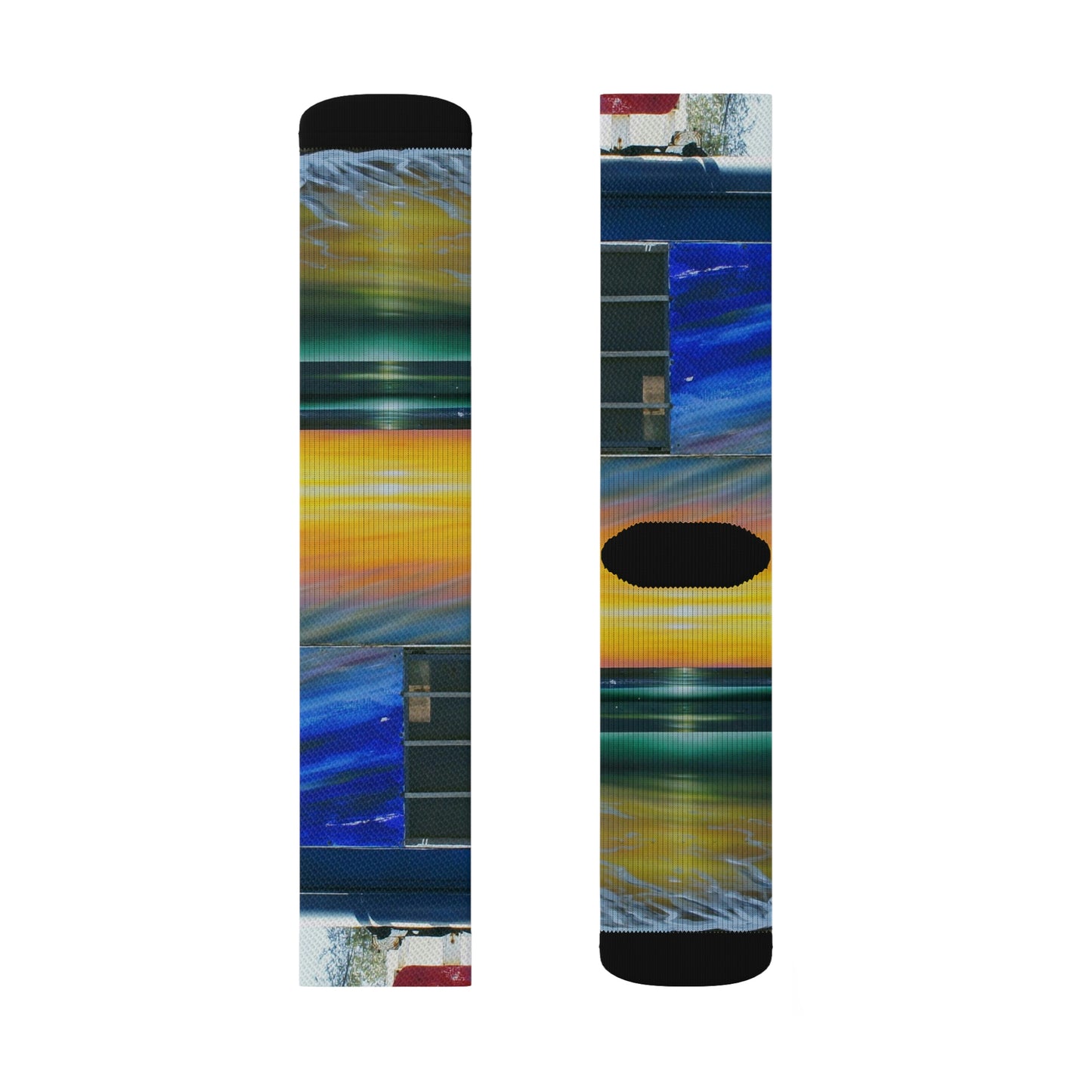 Fumis Aloha - All-Over Print Socks - Fry1Productions