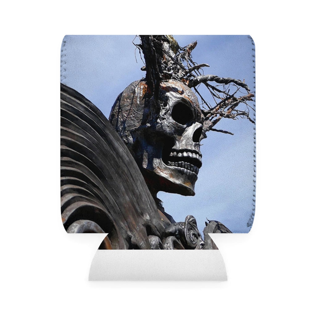 Skull Warrior - Can Cooler Neoprene Sleeve 12oz - Fry1Productions
