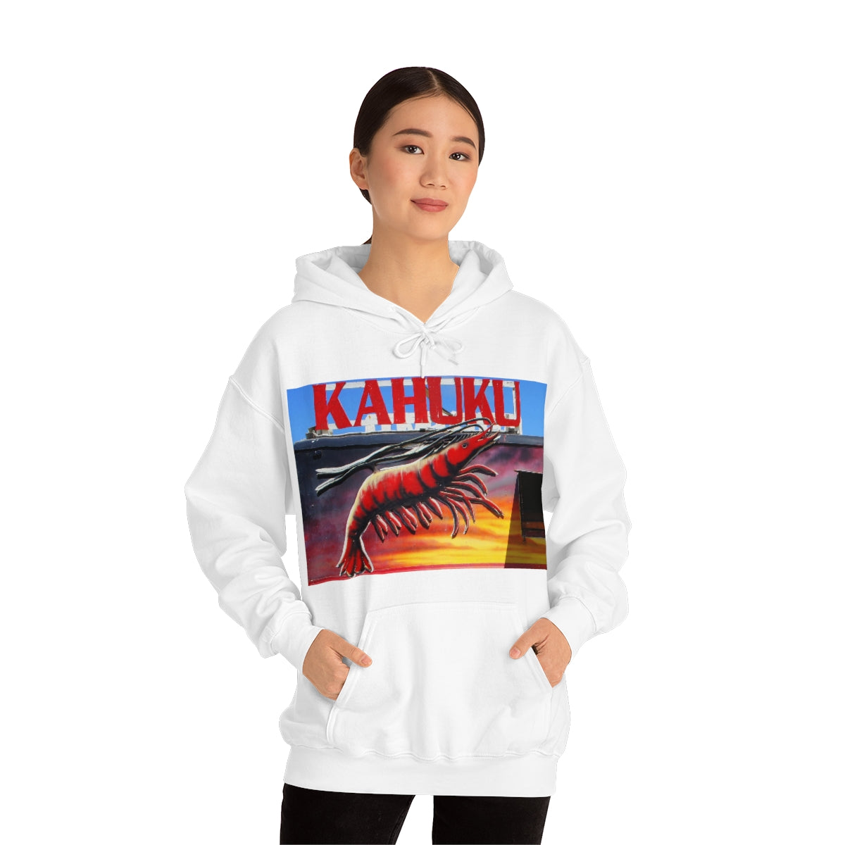 Kahuku Kai - Unisex Heavy Blend Hooded Sweatshirt - Fry1Productions
