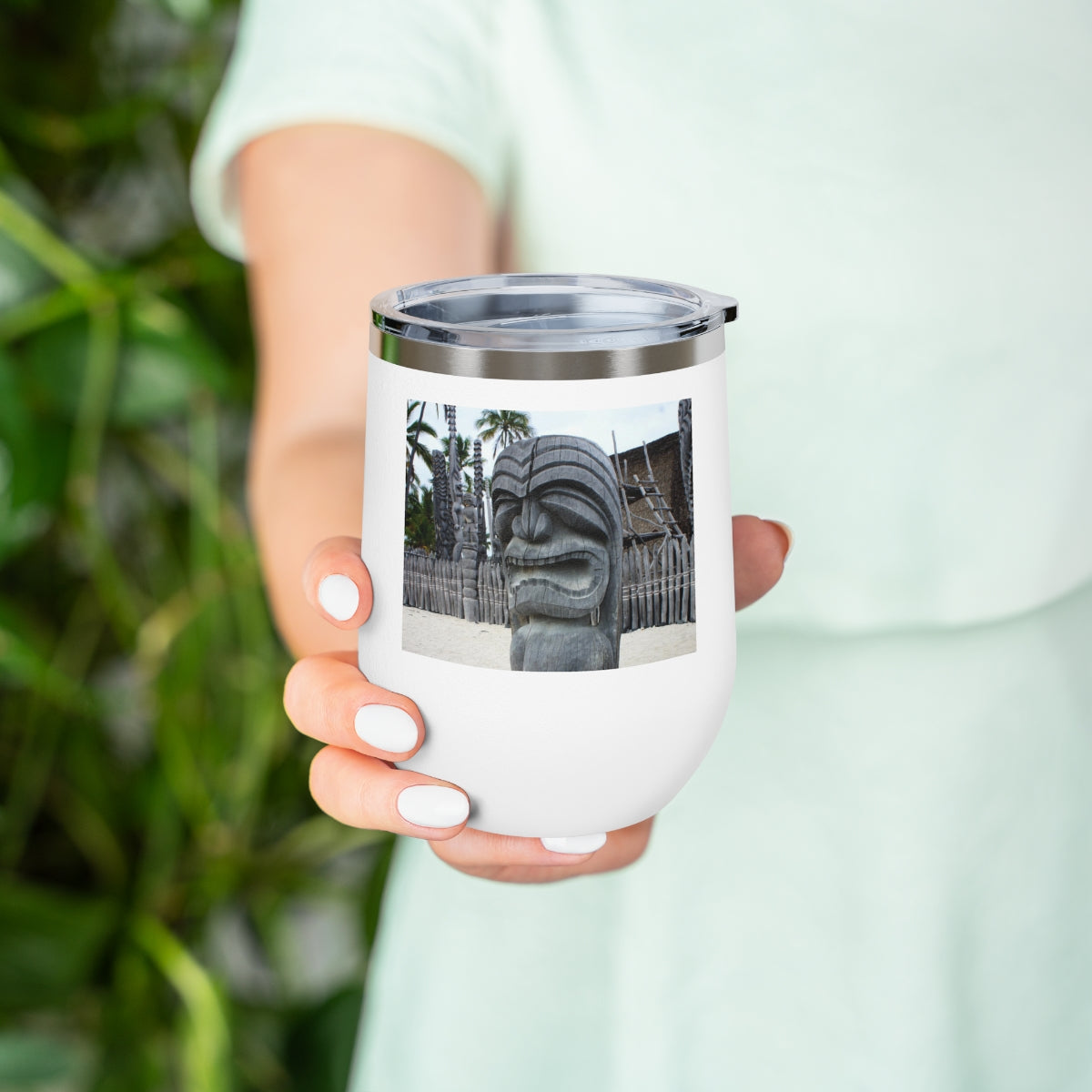 Fierce Guardian - 12 oz Insulated Wine Tumbler - Fry1Productions