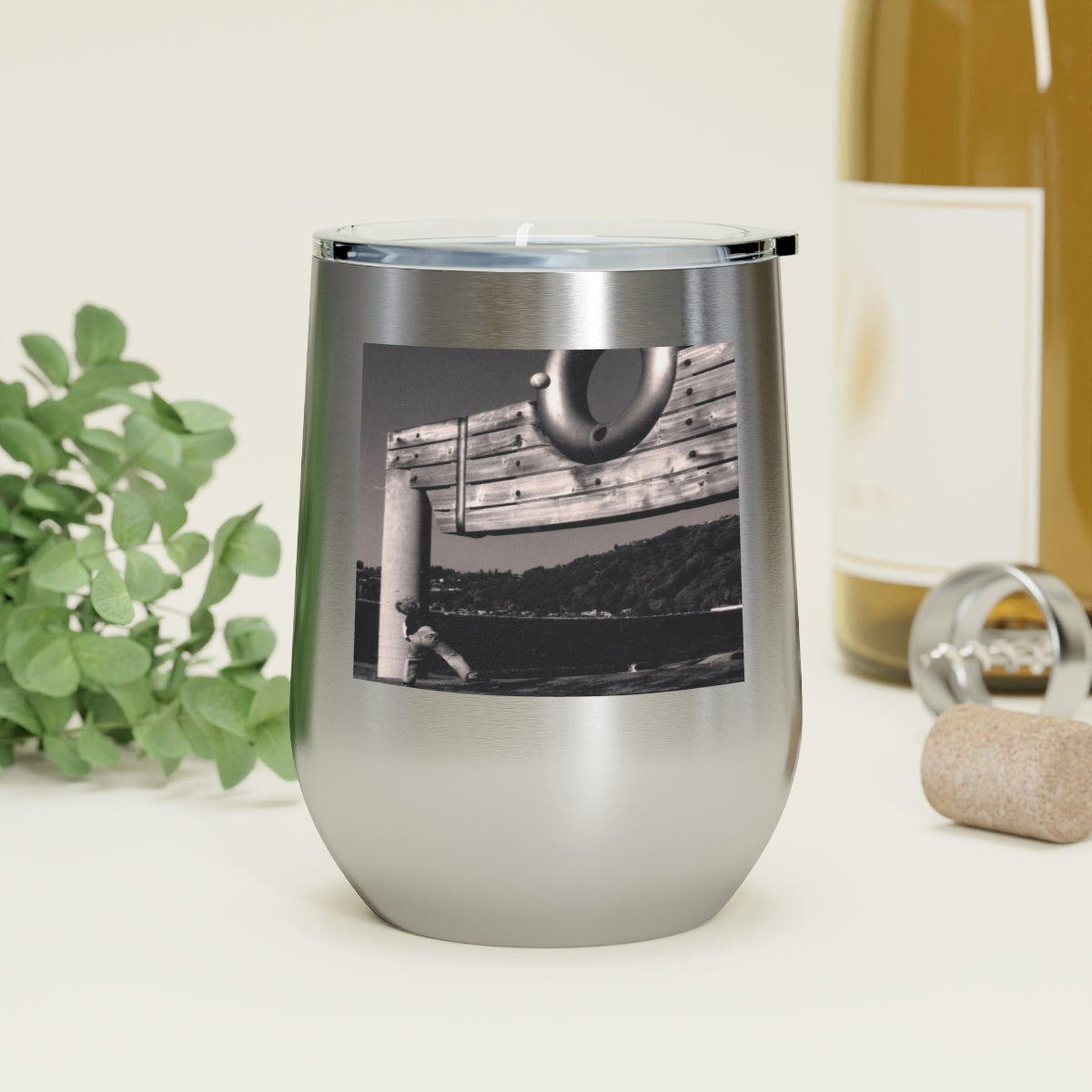 Great Throw - 12 oz Insulated Wine Tumbler - Fry1Productions