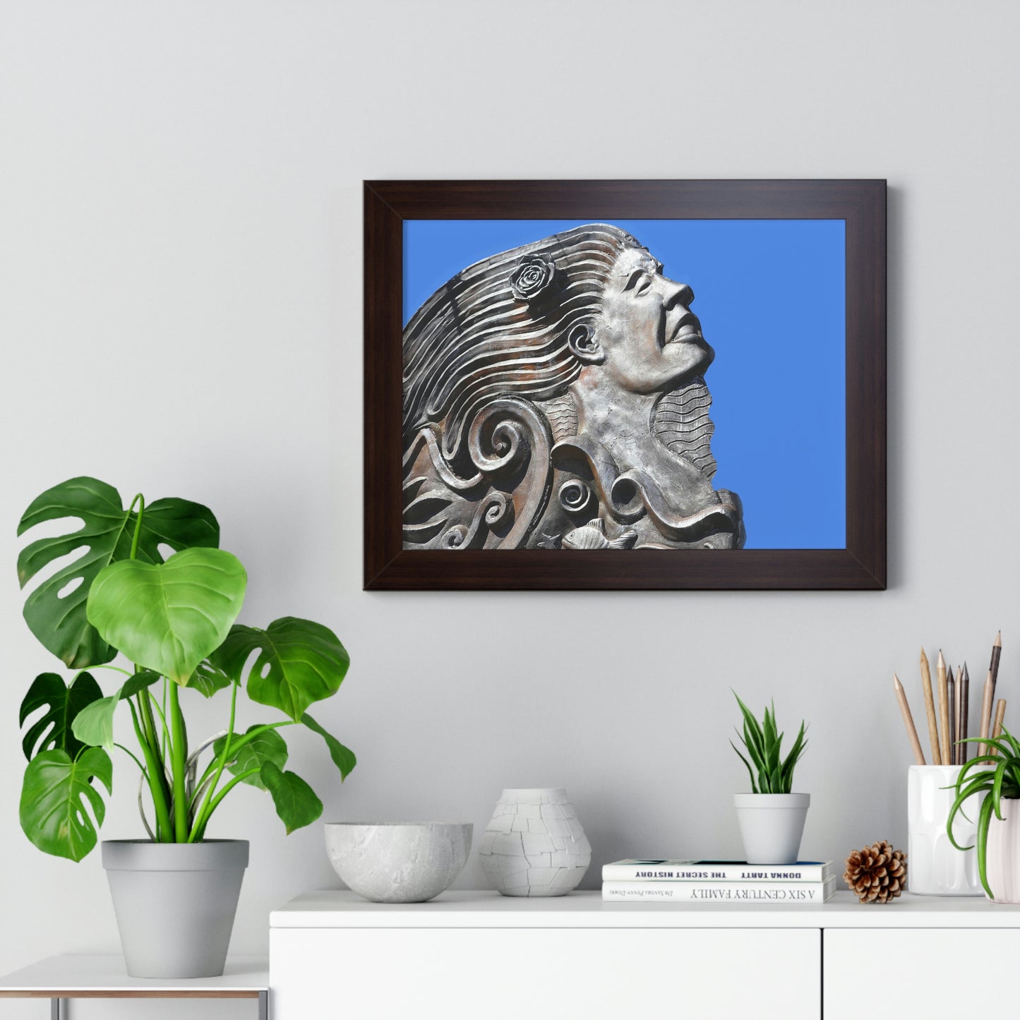 Nymph Beauty - Framed Horizontal Poster - Fry1Productions