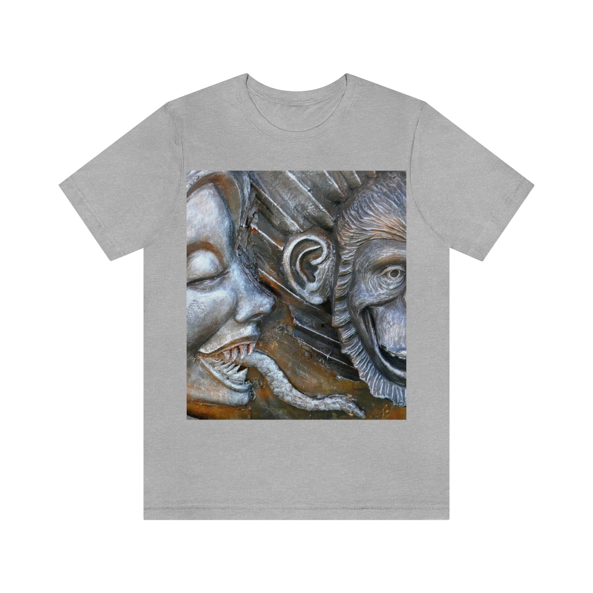 Snakily Speaking - Unisex Jersey Short Sleeve T-Shirt - Fry1Productions