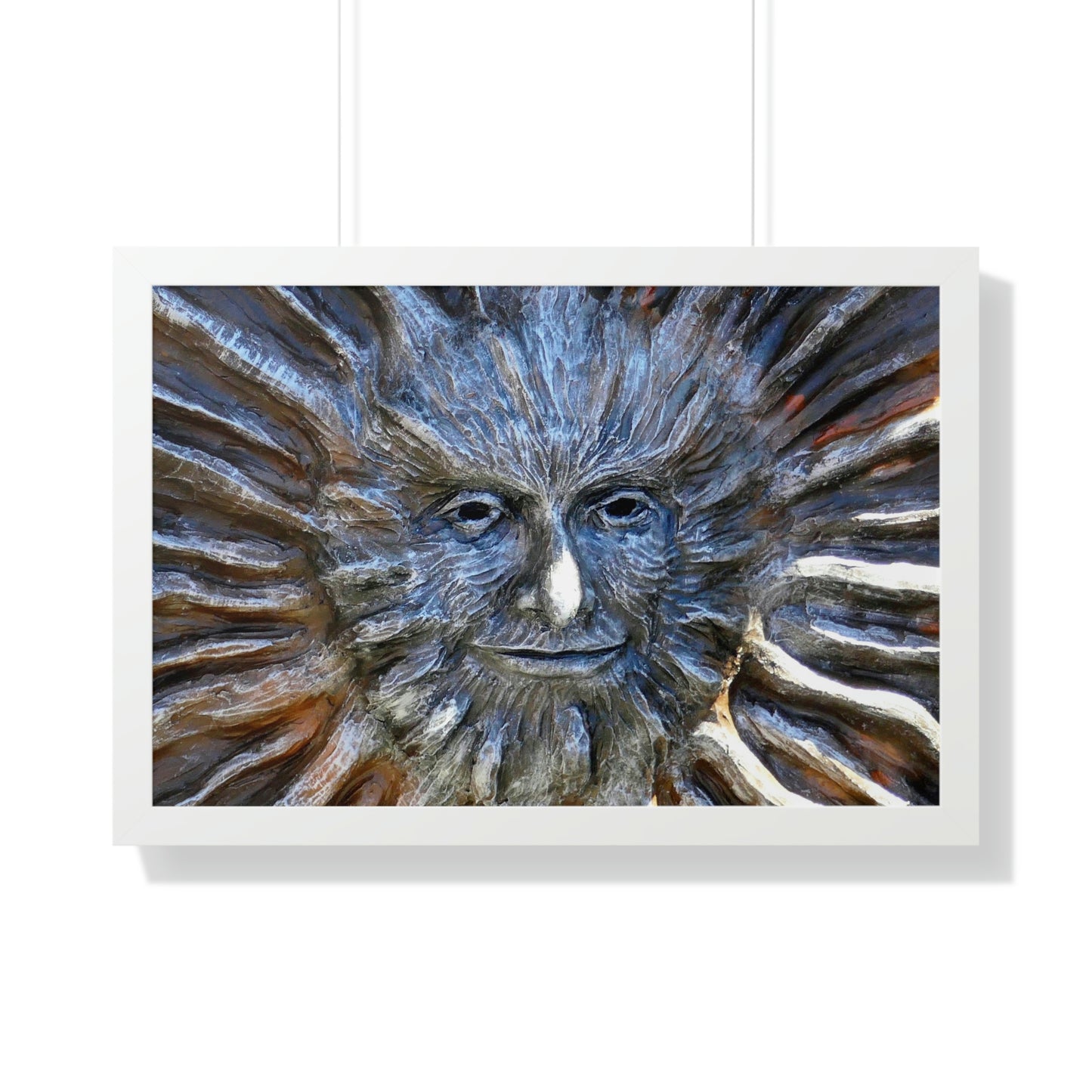 Sun God - Framed Horizontal Poster - Fry1Productions