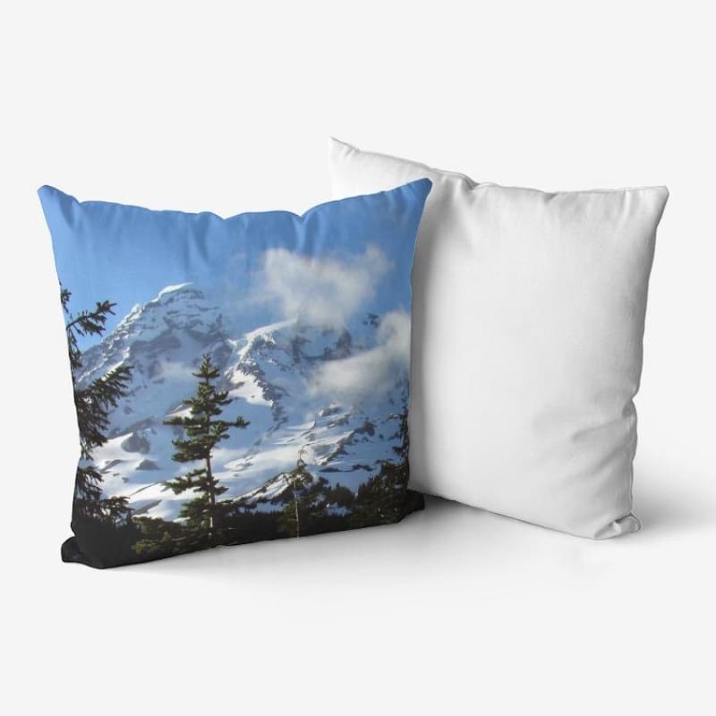 Belay On - Hypoallergenic Throw Pillow - Fry1Productions