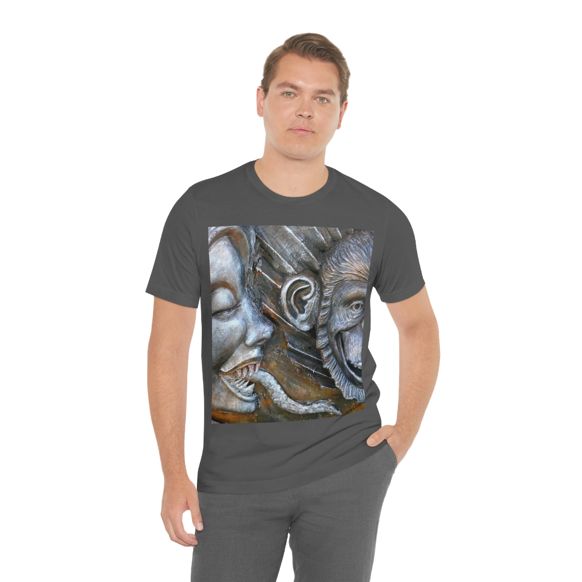 Snakily Speaking - Unisex Jersey Short Sleeve T-Shirt - Fry1Productions