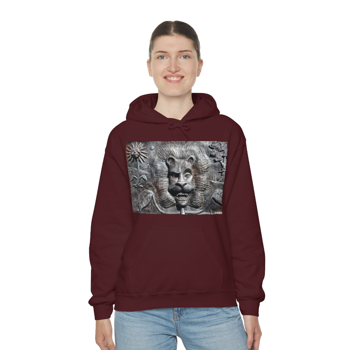 Lion's Friends Forever - Unisex Heavy Blend Hooded Sweatshirt - Fry1Productions
