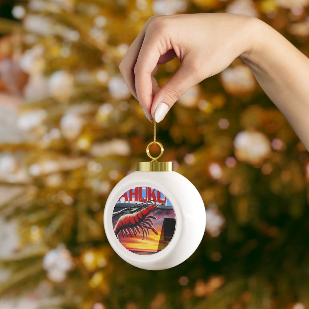 Kahuku Kai - Christmas Ball Ornament - Fry1Productions