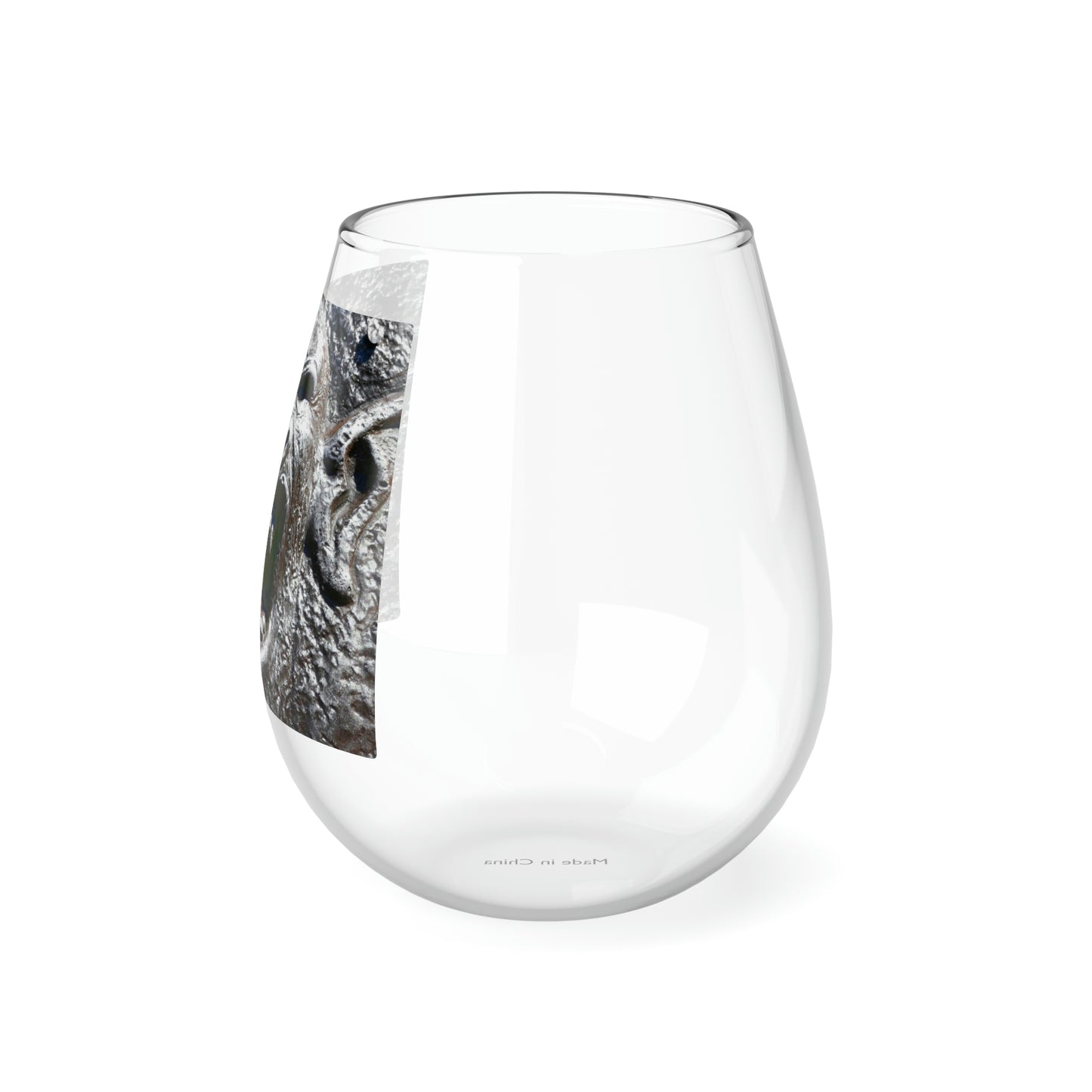 Frenzy Scream - Stemless Wine Glass, 11.75 oz - Fry1Productions