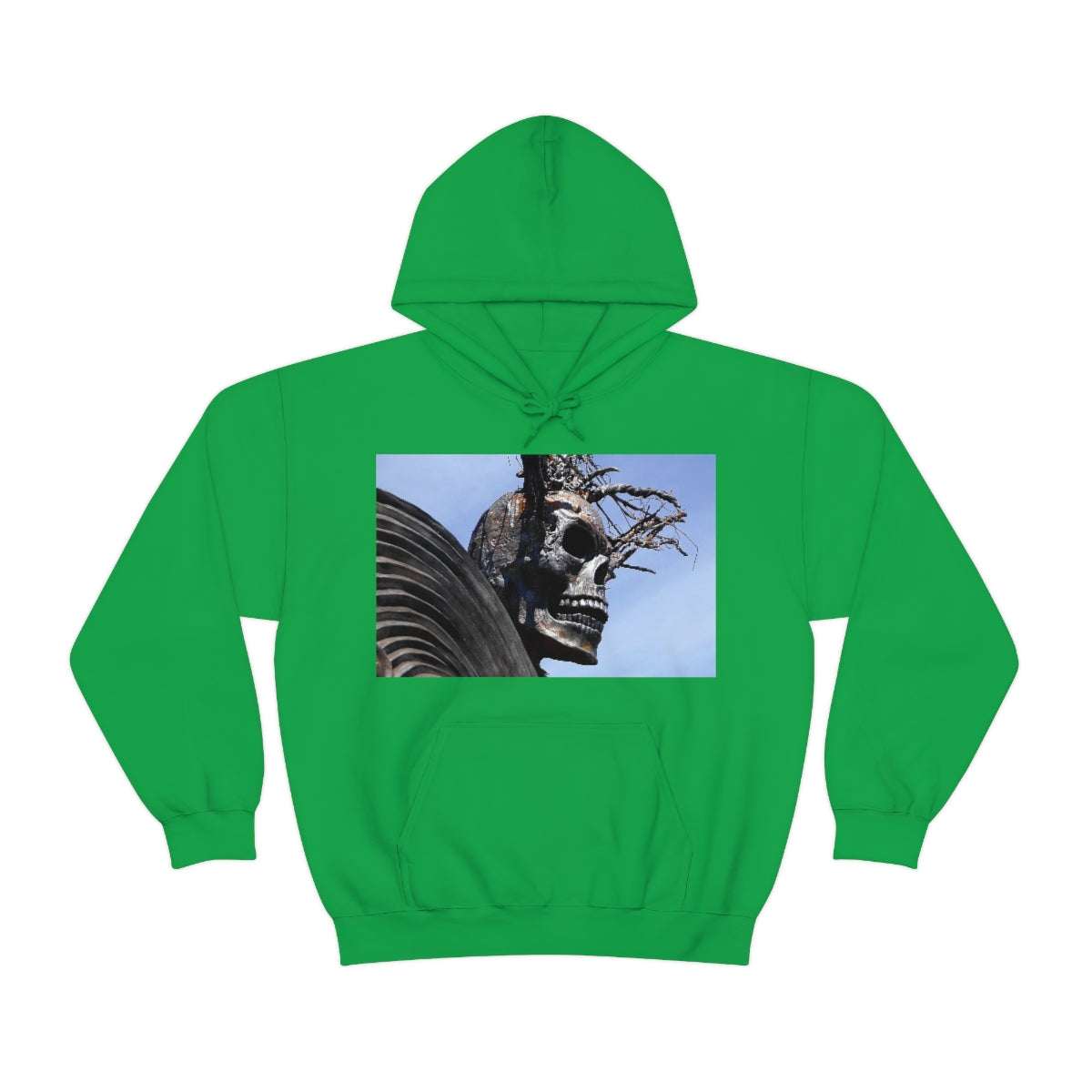 Skull Warrior - Unisex Heavy Blend Hooded Sweatshirt - Fry1Productions