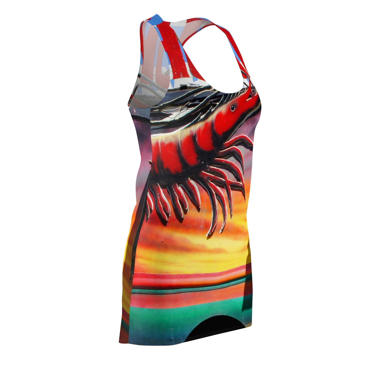 Kahuku Kai - Women's All-Over Print Racerback Dress - Fry1Productions