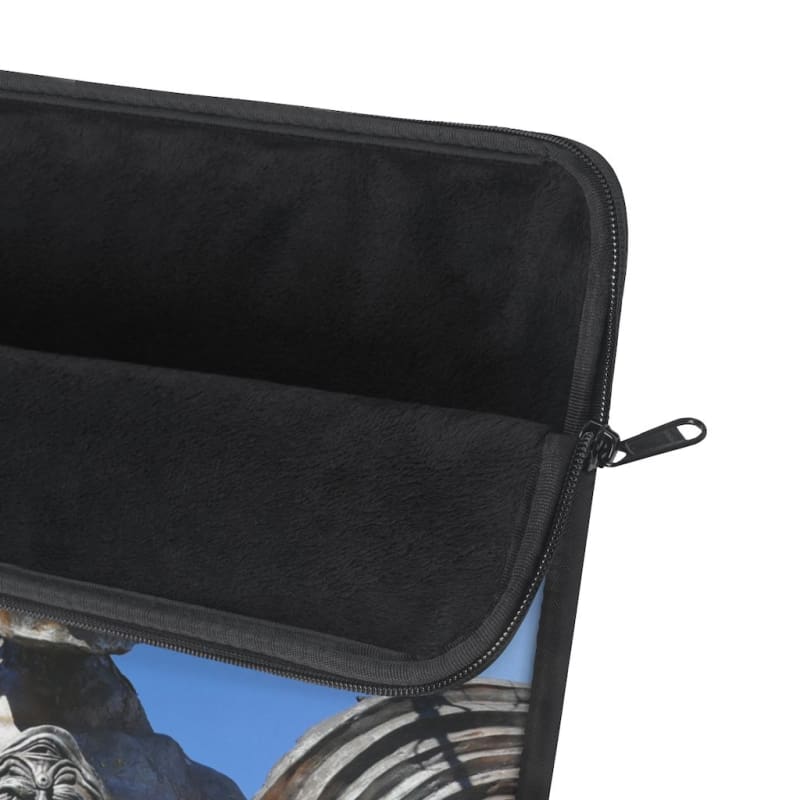 "Skull Warrior Stare" - Laptop Sleeve - Fry1Productions