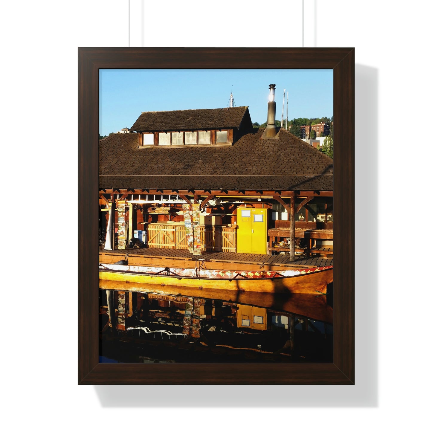 Q'il'bid Awe - Framed Vertical Poster - Fry1Productions