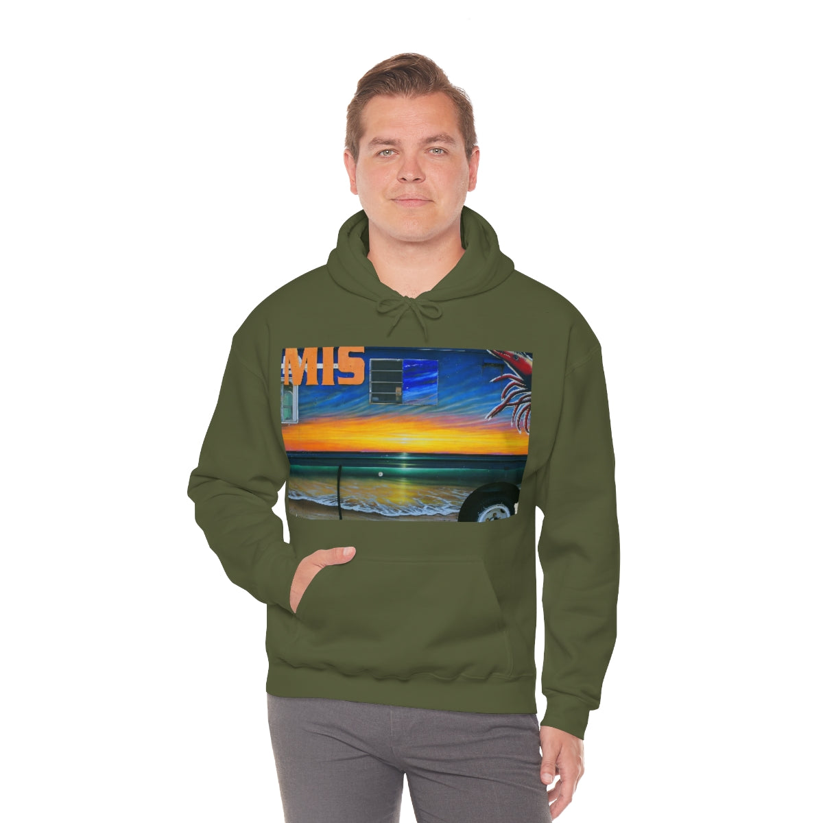 Fumis Aloha - Unisex Heavy Blend Hooded Sweatshirt - Fry1Productions