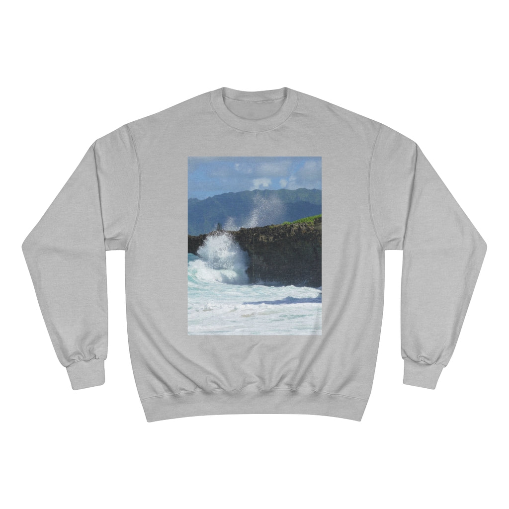 Rockin Surfer's Rope - Champion Sweatshirt - Fry1Productions