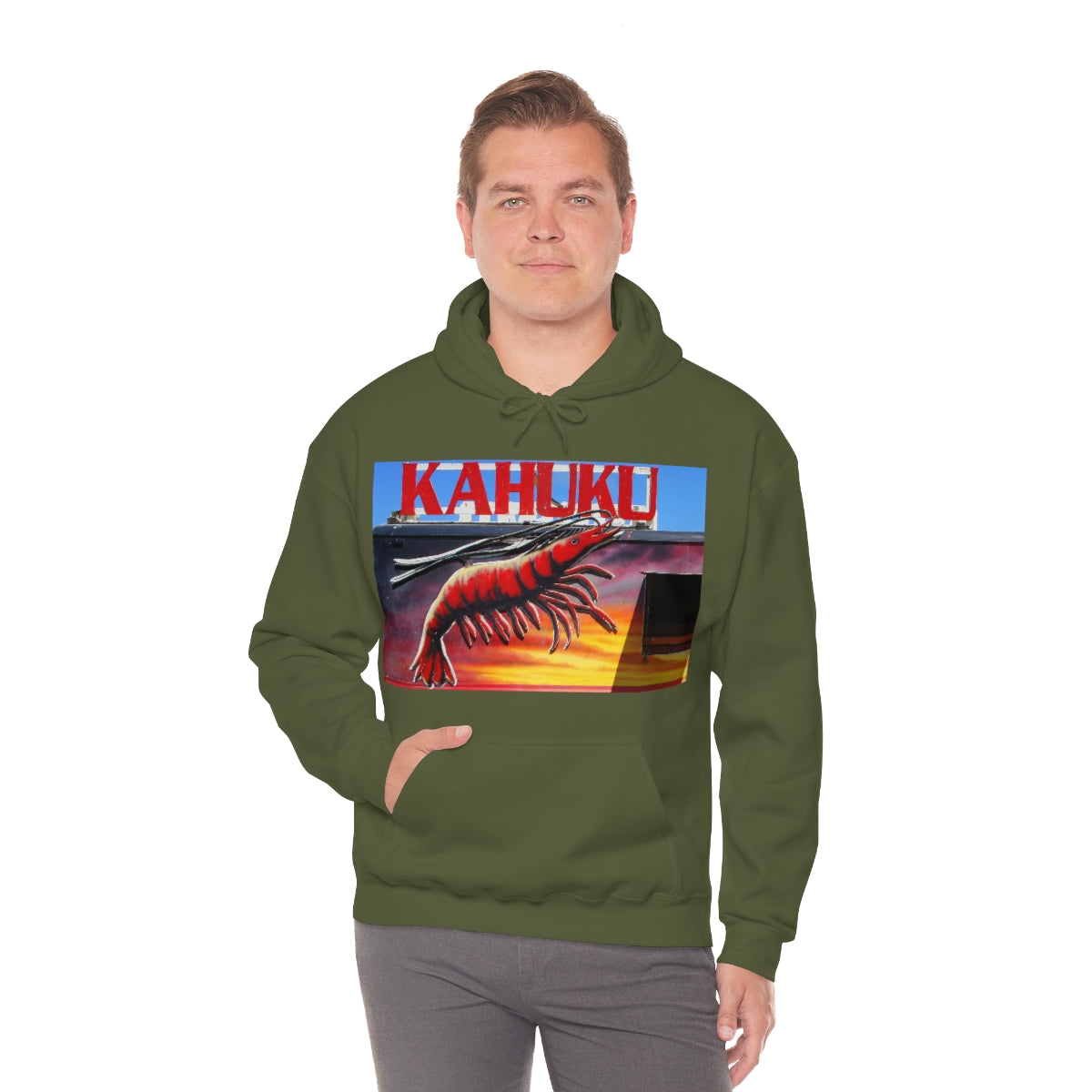 Kahuku Kai - Unisex Heavy Blend Hooded Sweatshirt - Fry1Productions