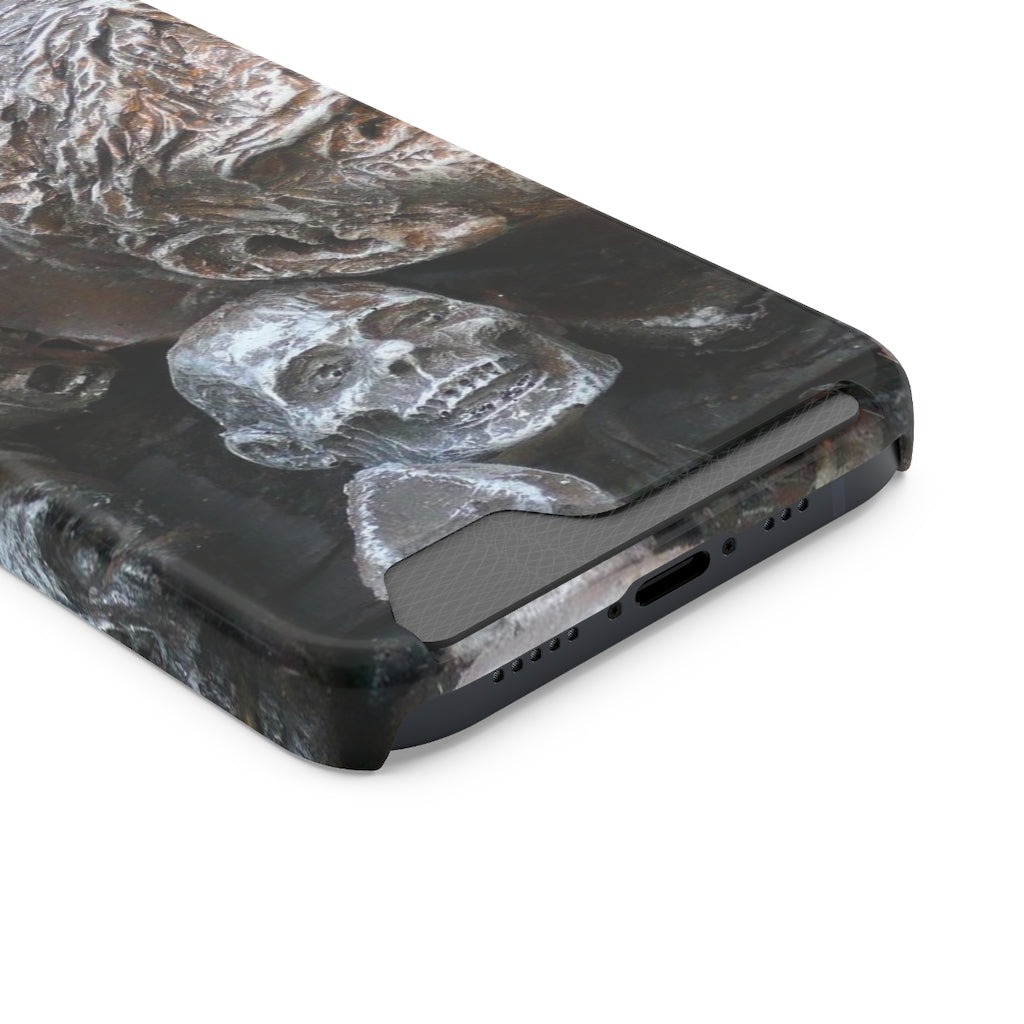 "Waiting for the King" - Galaxy S22 S21 & iPhone 13 Case With Card Holder - Fry1Productions