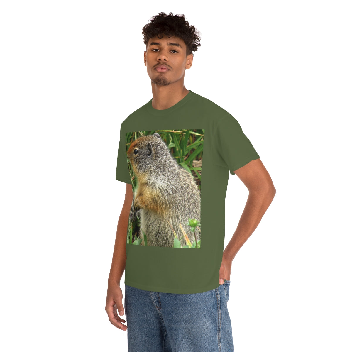 Inquisitive Stare - Unisex Heavy Cotton Tee - Fry1Productions