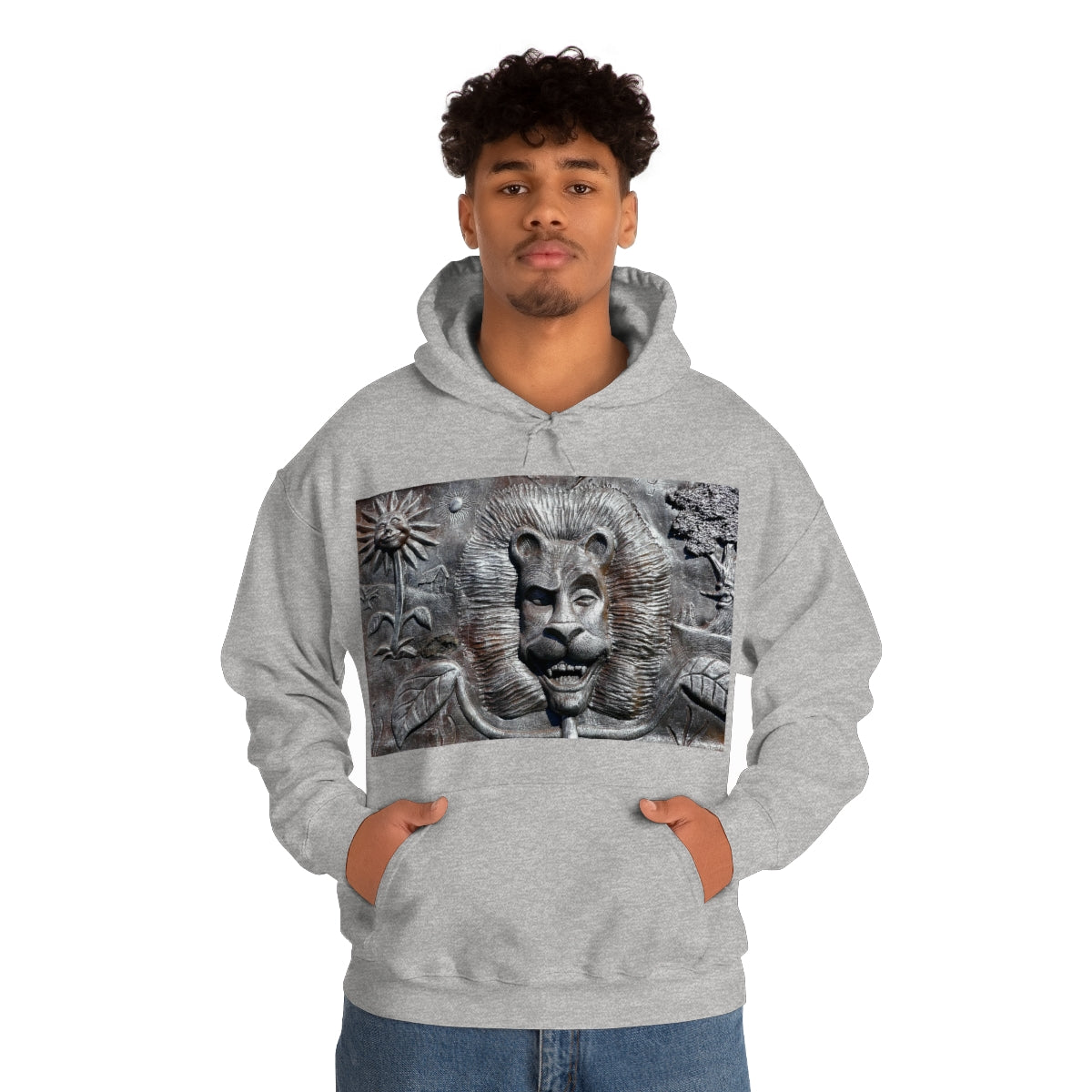 Lion's Friends Forever - Unisex Heavy Blend Hooded Sweatshirt - Fry1Productions
